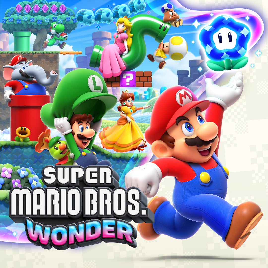 Super Mario Bros. Wonder + Exclusive Trading Card Pack - Nintendo